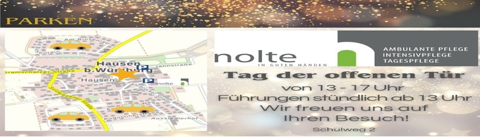 Die Rückseite des Einladungsflyers