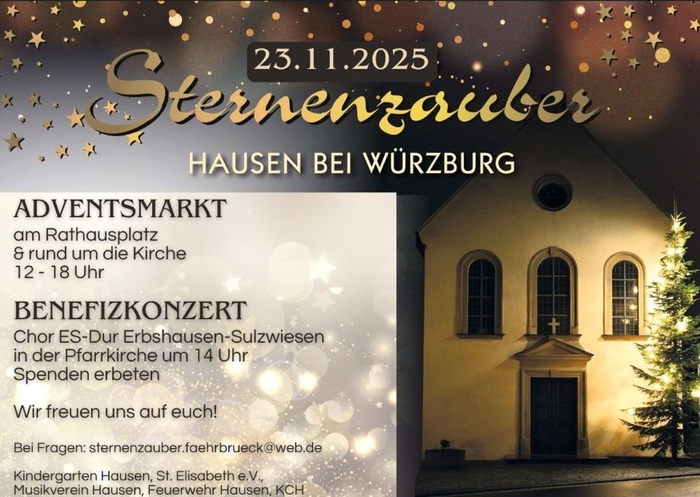 Die Vorderseite des Einladungsfleyers