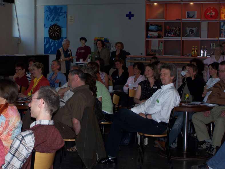 Die gebannten Zuhörer