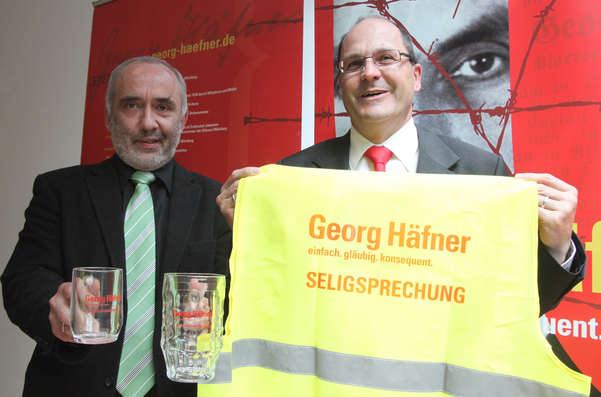 Sicherheitswesten für die Ordner