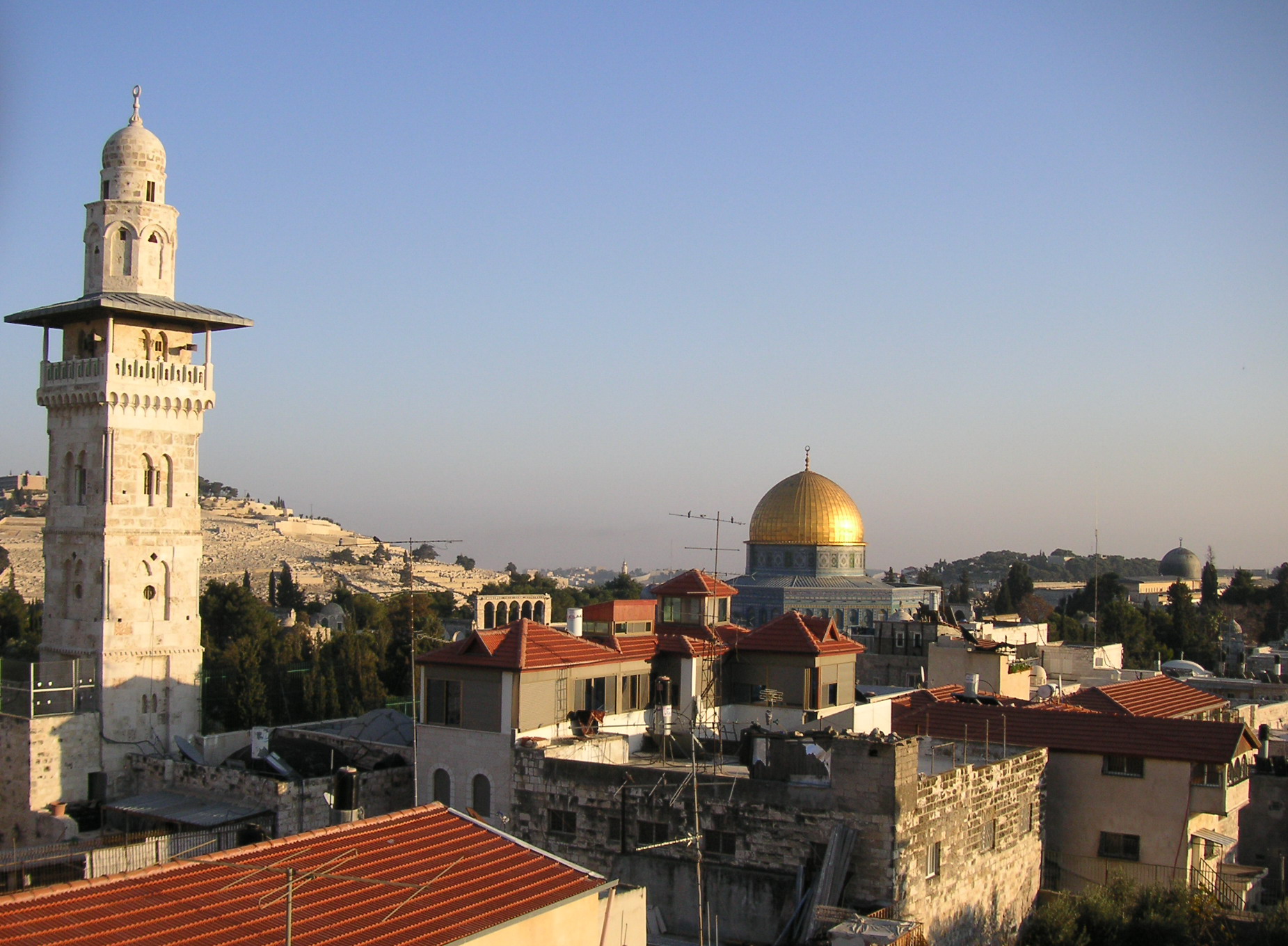 Blick auf Jerusalem