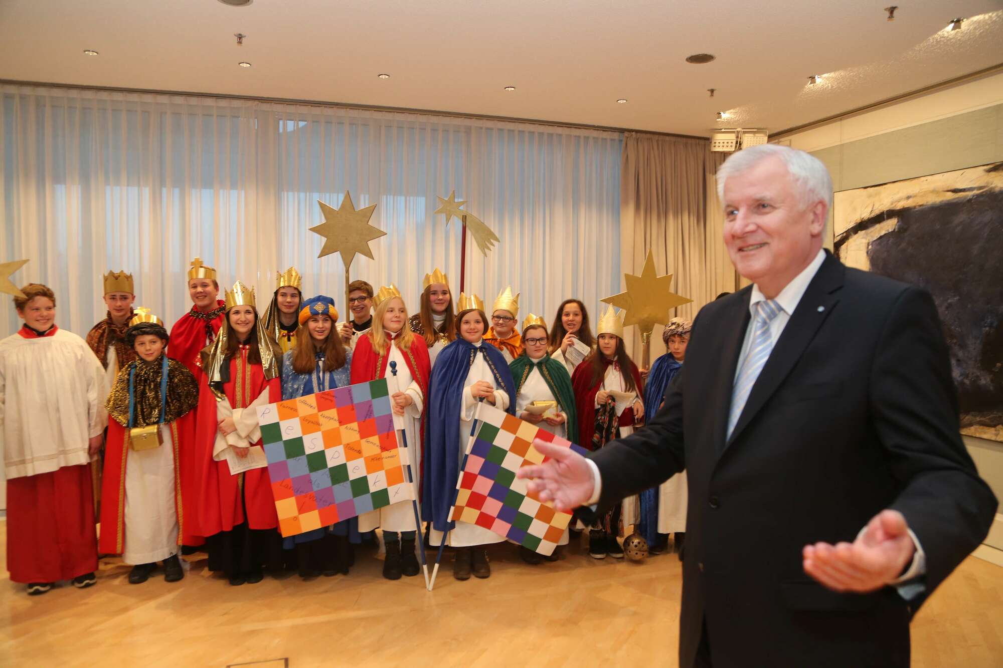 Seehofer Sternsinger